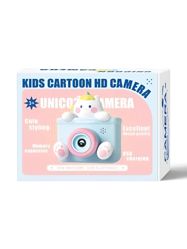 Unicorn HD Dual-Camera Toy with Tripod – Interactive Digital Photography for Kids TV3859