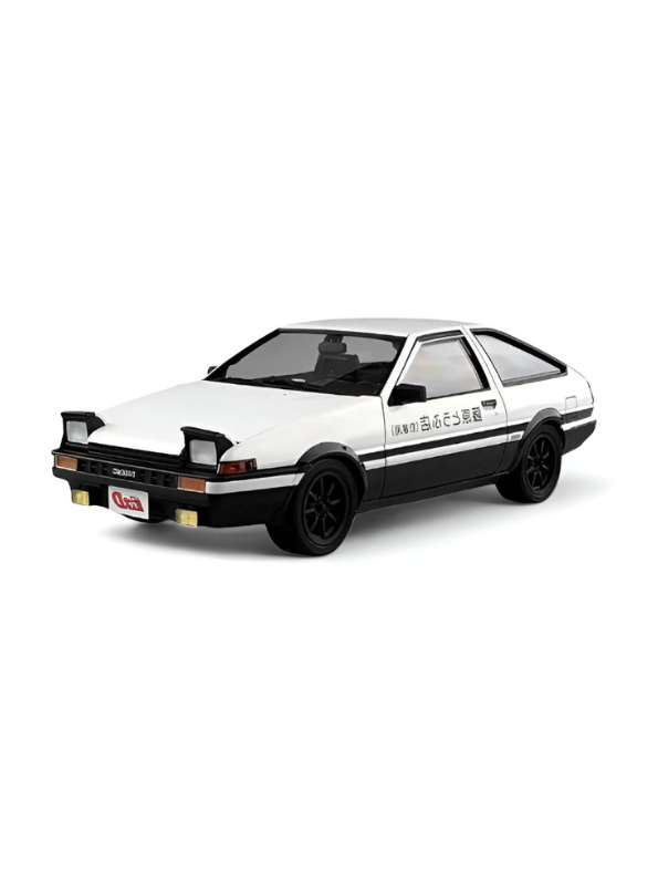 Toyota AE86 Trueno Diecast Car Model – Alloy Pull Back Japan Sports Car Toy for Kids | Tokyo Drift Racer Scale 1:30 TV5809.