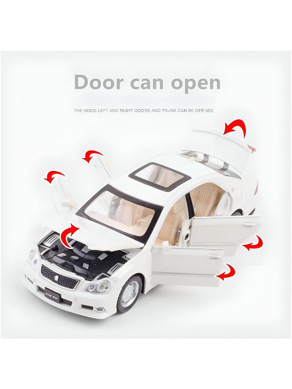Toyota Crown Diecast Car – Premium Scale Model for Collectors & Enthusiasts Scale 1:32.