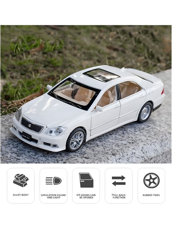 Toyota Crown Diecast Car – Premium Scale Model for Collectors & Enthusiasts Scale 1:32.