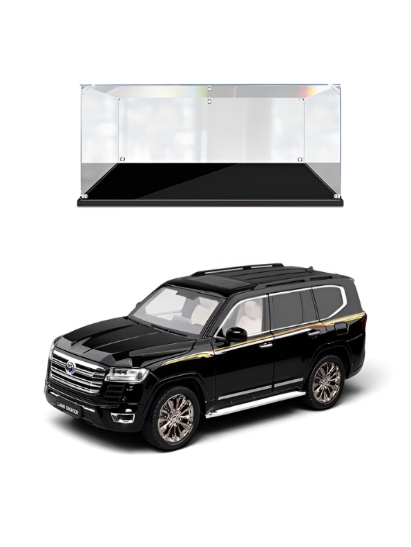 Toyota Land Cruiser LC300 Diecast Metal Toy Car 1:32 Scale with Acrylic Display Case MD30