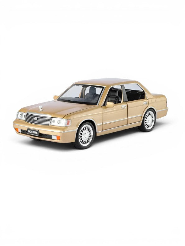 Toyota Crown Luxury Sedan Diecast Model Car 1:32 Scale Vintage Collectible Metal Car TV6302.