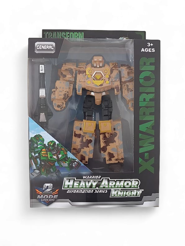 Transformer X-Warrior Toy Brown (MS-M-27) - Toyloft