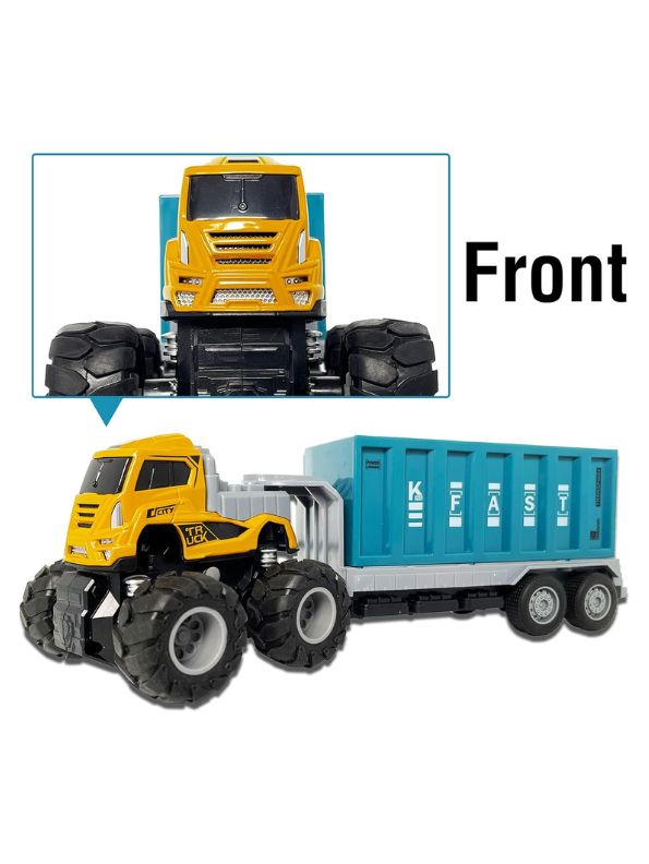 Transport Carrier – Pull Back Vehicle Truck for Kids LMI12108.