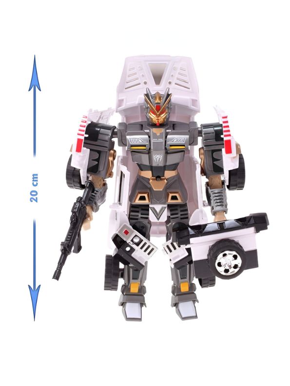 TurboBot – Transforming Robot to Car Toy | 2-in-1 Automatic Shape-Shifting Vehicle for Kids LMI15052.