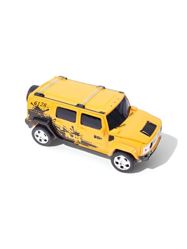 Yellow - TurboBot – Transforming Robot to Car Toy | 2-in-1 Automatic Shape-Shifting Vehicle for Kids LMI15052.