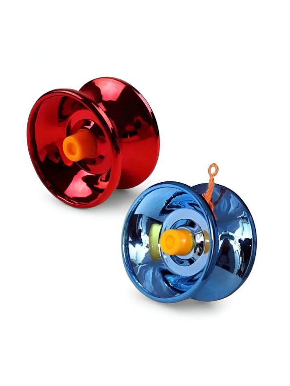 Blue - TurboSpin – High-Speed Metal Yo-Yo Spinner Toy for Kids | Durable Bearing for Smooth Tricks & Sports Play LMI8847.