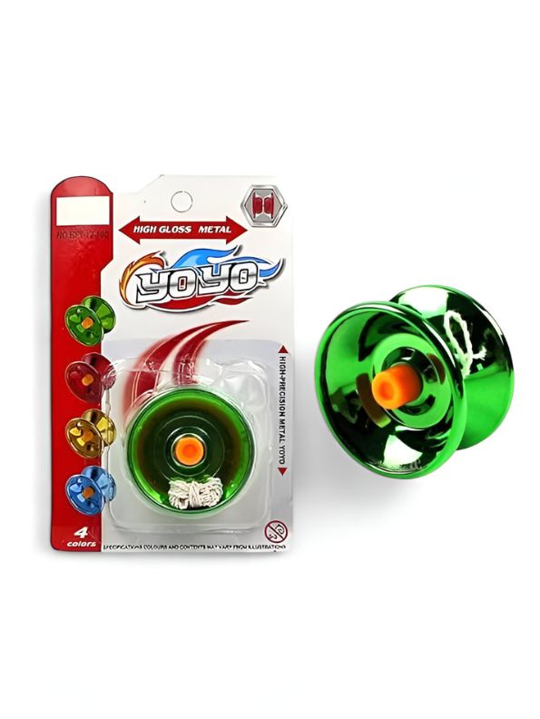 TurboSpin – High-Speed Metal Yo-Yo Spinner Toy for Kids | Durable Bearing for Smooth Tricks & Sports Play LMI8847.