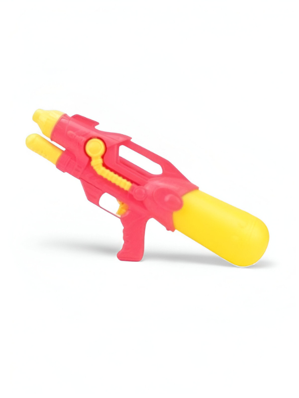 TurboSplash – Pump Action Water Blaster Toy | High-Pressure Holi Pichkari for Summer Fun Red LMI14416.