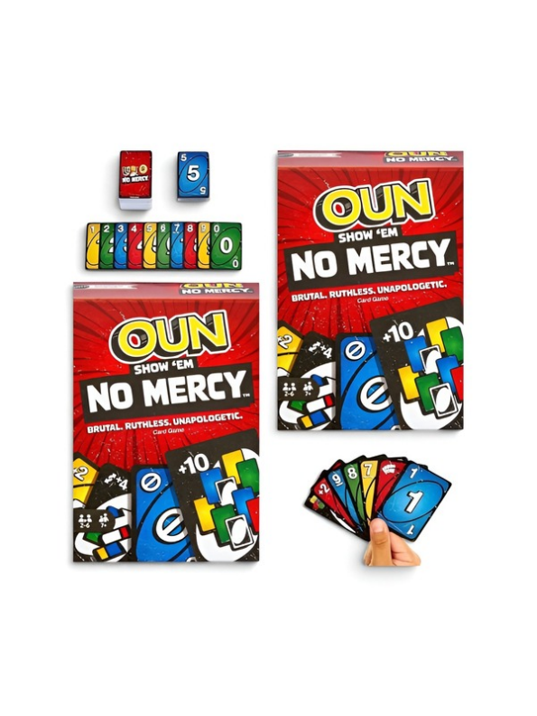 UNO Show 'Em No Mercy Card Game – 168 Cards Party & Family Game LMI16952