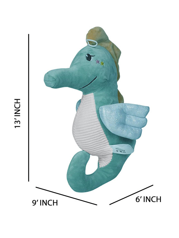 Ultra Soft & Glow Seahorse - Blue (MS-May-21) - Toyloft