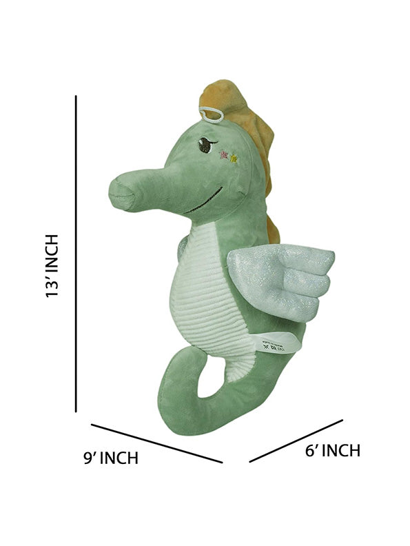 Ultra Soft & Glow Seahorse - Green (MS-May-21) - Toyloft