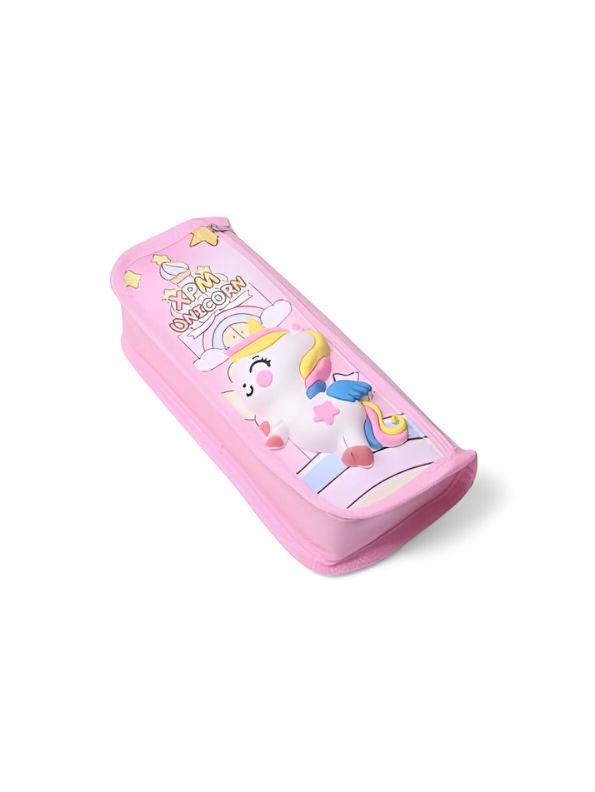 Unicorn 3D Soft Pouch – Cute & Spacious Pencil Case for Girls NOV6748.