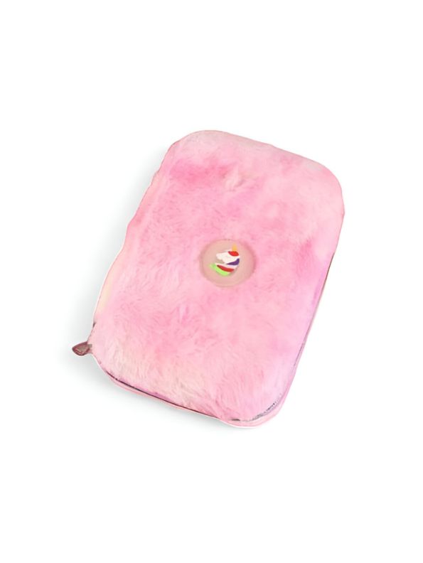 Unicorn Fur Pencil Pouch for Kids – Soft & Cute Single Chain Stationery Bag | Ideal for School & Gifting NOV1691.