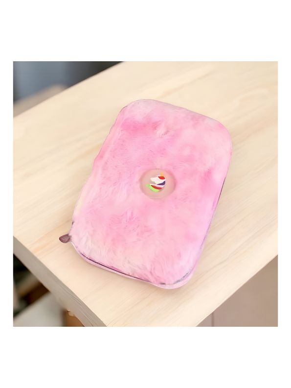 Unicorn Fur Pencil Pouch for Kids – Soft & Cute Single Chain Stationery Bag | Ideal for School & Gifting NOV1691.