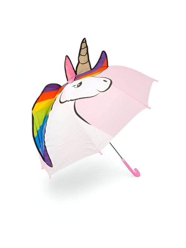 UnicornKids – 47 cm Lightweight & Waterproof Umbrella | Magical Design for Toddlers & Children NOV6222.