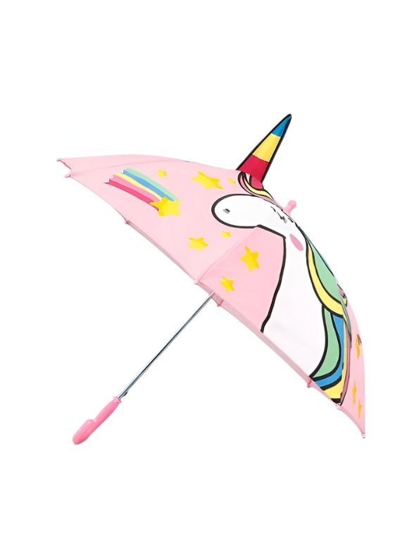 UnicornKids – 47 cm Lightweight & Waterproof Umbrella | Magical Design for Toddlers & Children NOV6222.