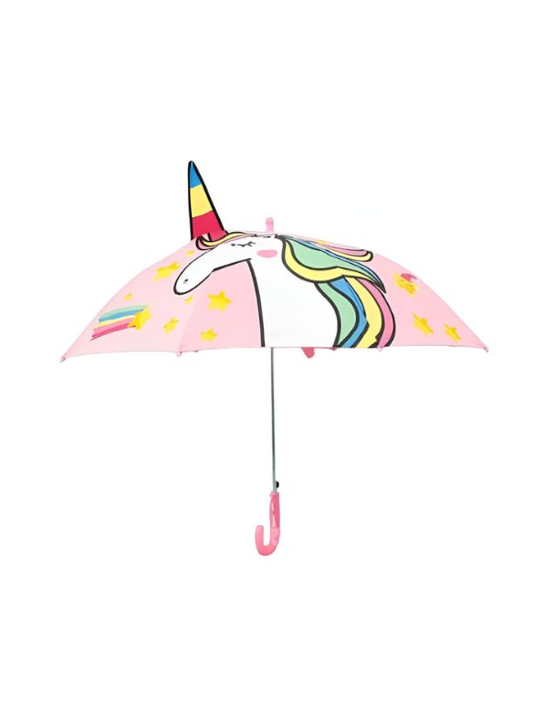 UnicornKids – 47 cm Lightweight & Waterproof Umbrella | Magical Design for Toddlers & Children NOV6222.