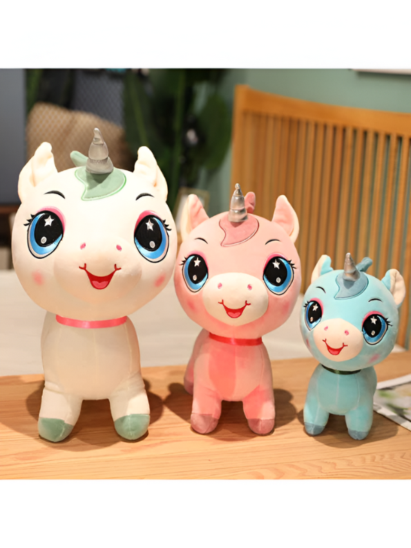 Pink - Unicorn Soft Toy for Kids – 10 Inch Cute & Cuddly Plush Stuffed Animal Gift LMI14145.