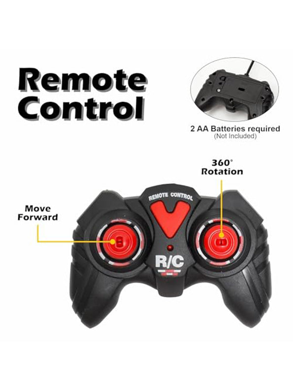 Remote Control Bike, 360 Degree Toy For Kids - Red (L-149) - Toyloft
