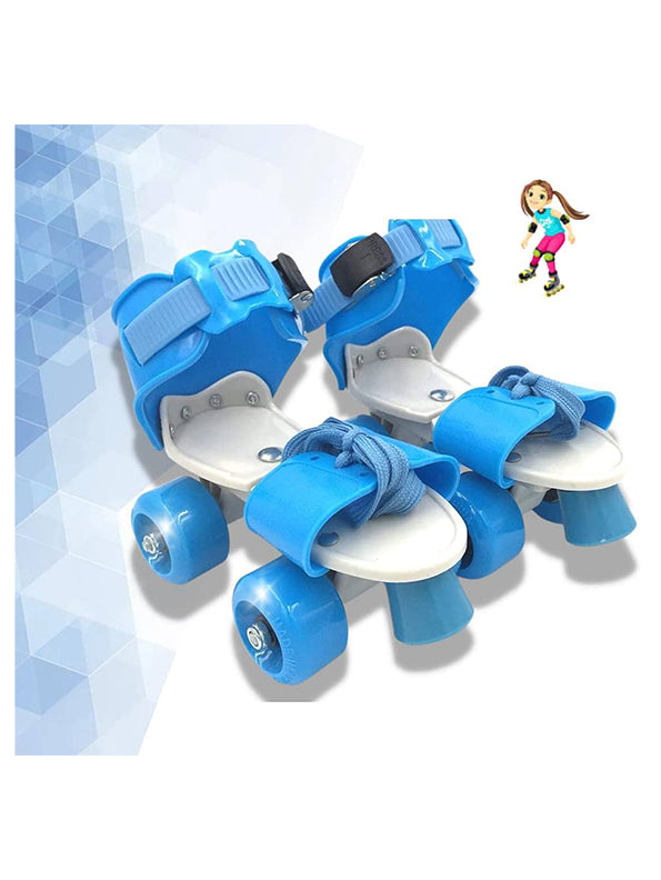 Blue Roller Skates For Kids (L-10) - Toyloft