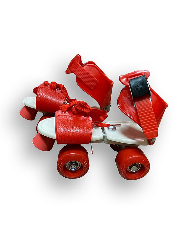 Red Roller Skates For Kids(L- 10) - Main Image