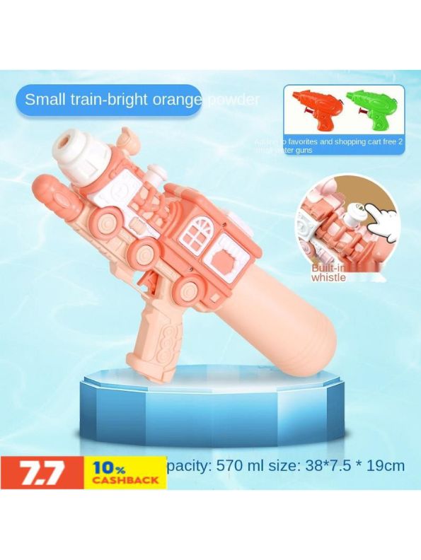 Pink - HydroExpress X100 – 44cm Ultimate High-Speed Train Water Blaster | Power-Packed Pichkari Toy for Kids LMI11846.