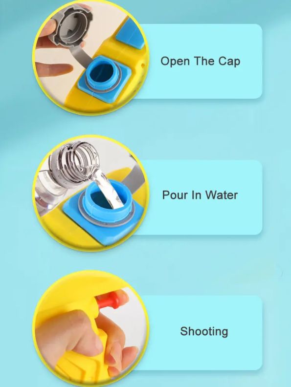 Green - TidalCrusher X - High-Pressure Hydro Cannon with Dual-Stream Blasting for Ultimate Water Play Mayhem.