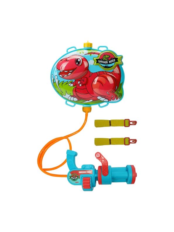 RaptorSpray Turbo – Epic Dinosaur Water Gun | Backpack Water Bag Toy for Kids | Ultimate Outdoor Beach & Summer Fun.
