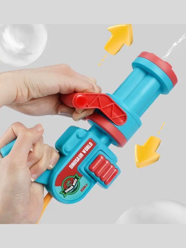 RaptorSpray Turbo – Epic Dinosaur Water Gun | Backpack Water Bag Toy for Kids | Ultimate Outdoor Beach & Summer Fun.
