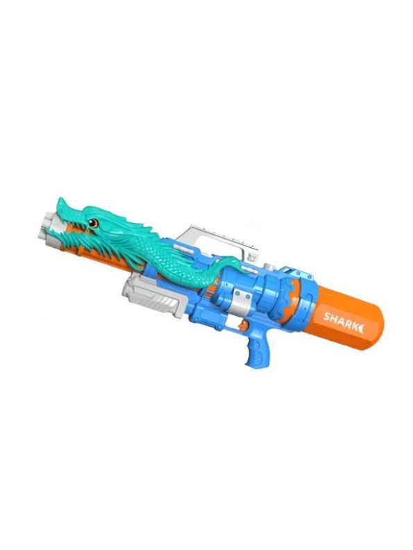 Orange - DragoBlaster X1 - Inferno Surge HydroCannon – Ultimate Fire-Breathing Water Blaster for Kids & Adults.