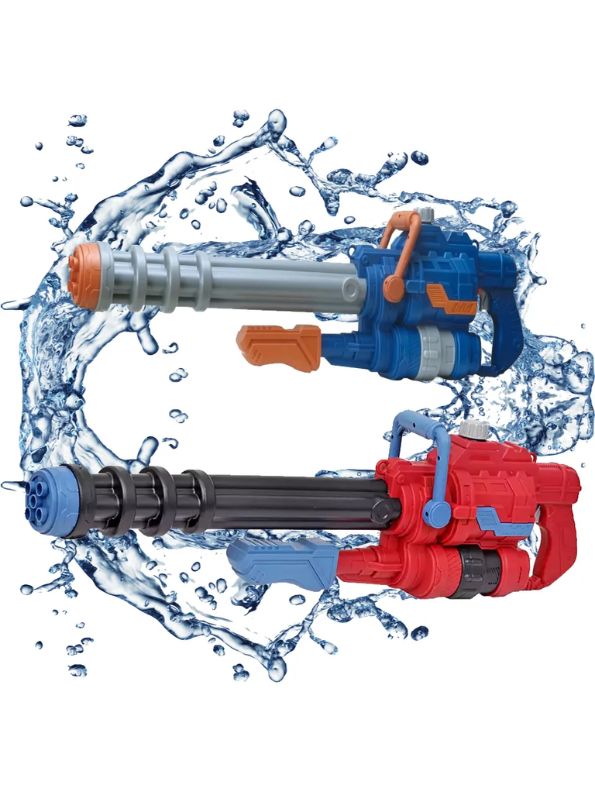 SoakMaster Pro 750 – Ultimate High-Pressure Water Blaster Pichkari for Kids' Summer Fun.