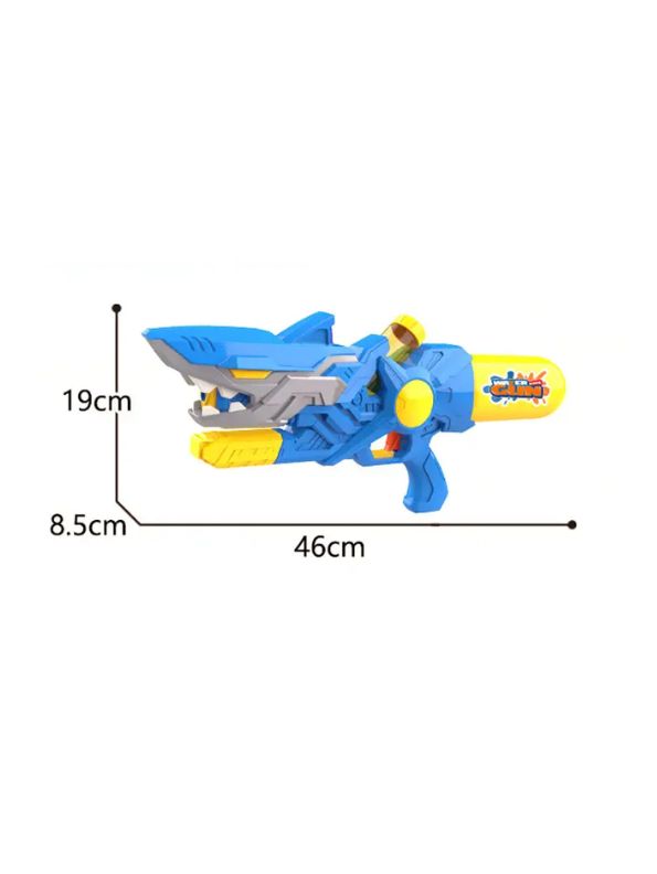 SharkoStorm – Extreme Water Power for Non-Stop Soaking Fun | Water Gun Toy for kids Blue LMI14297.
