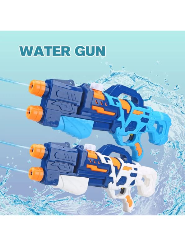 TwinTide X2 - Twin Surge Aqua Shooter | High-Pressure Long-Range Fun - Best Holi Blaster for Kids & Adults.