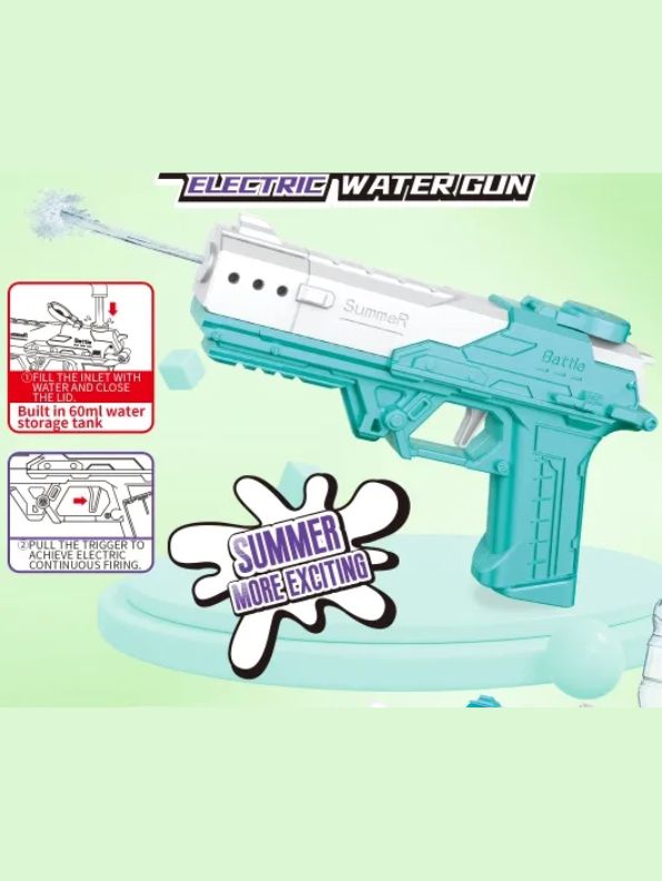 AA 800 StreamSurge – Ultimate Long Range Electric Automatic Water Blaster for Non Stop Summer Battles! LMI14423