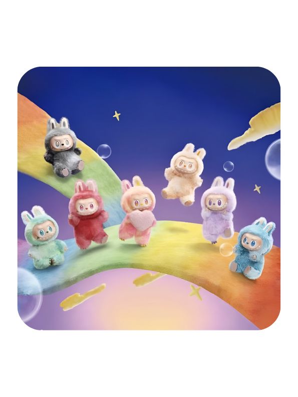 Blind Box - Toffee - Official Authentic Barcoded Pop Mart Labubu Plush Keychain – Limited-Edition Fuzzy Bunny‑Eared Monster