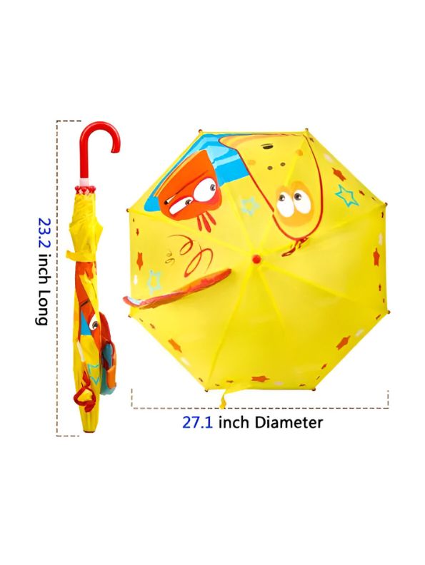 VeggieFun – Kids Cartoon Vegetable Umbrella with Cute Carrot & Potato Design NOV6221.