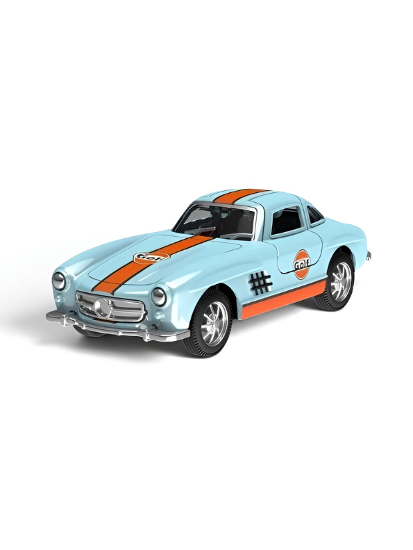 Vintage Mercedes-Benz 300 SL Gullwing Diecast Model Car 1:36 Scale Classic Collectible Car TV7294.