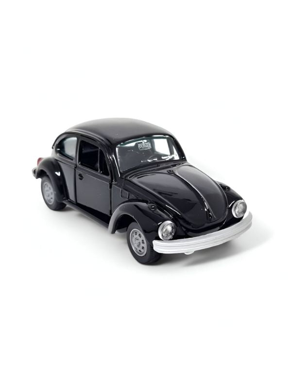 Volkswagen Beetle Black Diecast Car for Kids – Durable Toy Vehicle, Perfect Gift for Children.