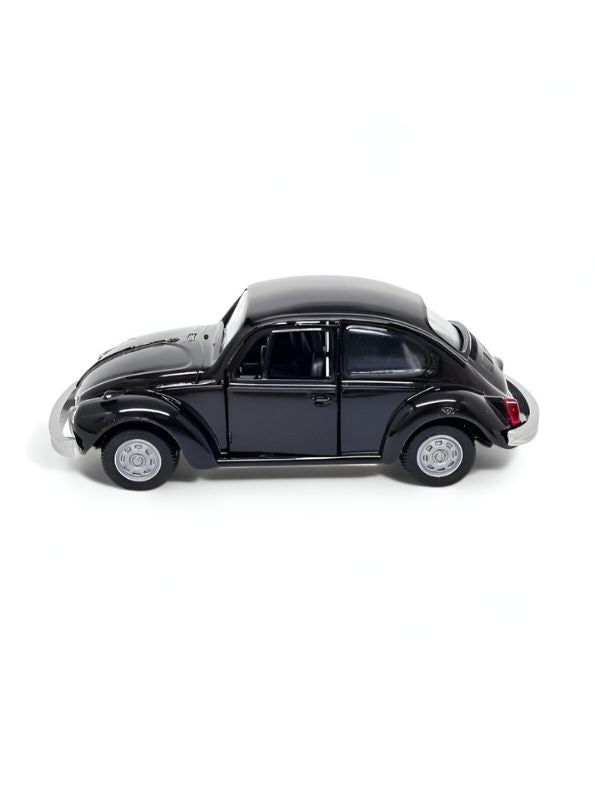 Volkswagen Beetle Black Diecast Car for Kids – Durable Toy Vehicle, Perfect Gift for Children.