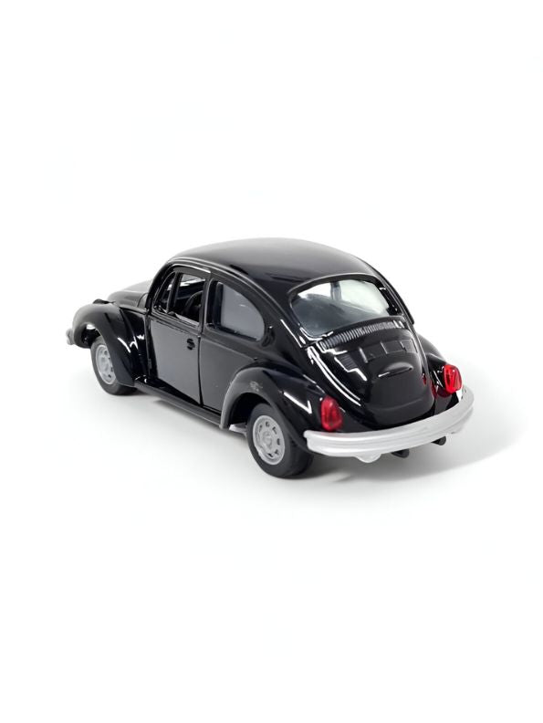 Volkswagen Beetle Black Diecast Car for Kids – Durable Toy Vehicle, Perfect Gift for Children.