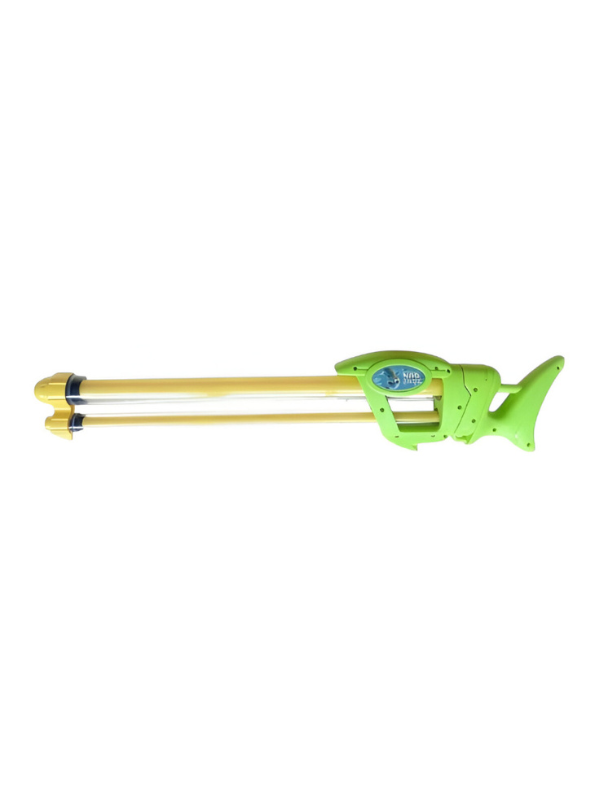 Green Max-Blast Streamer Professional Pump-Action Water Cannon | 350ml Ultimate High-Power Summer Water Blaster for Kids & Adults LMI15848