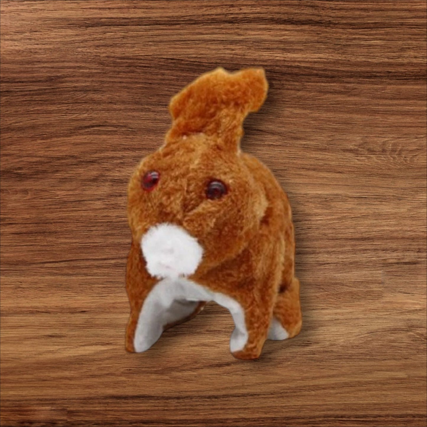 Waking Rabbit Toy For Kids - Brown (MS-S-24) - Toyloft