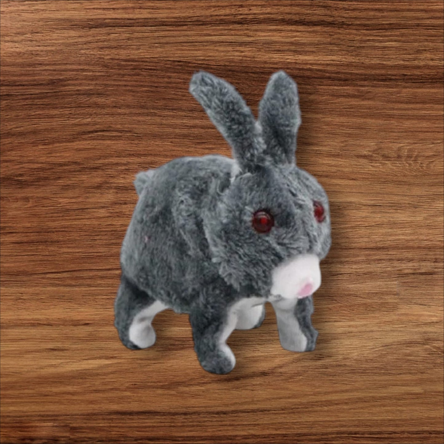Waking Rabbit Toy For Kids - Grey (MS-S-24) - Toyloft