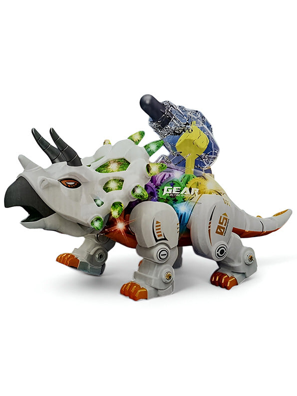 Walking Dinosaur Toy For Kids - White (MS-O-24) - Toyloft