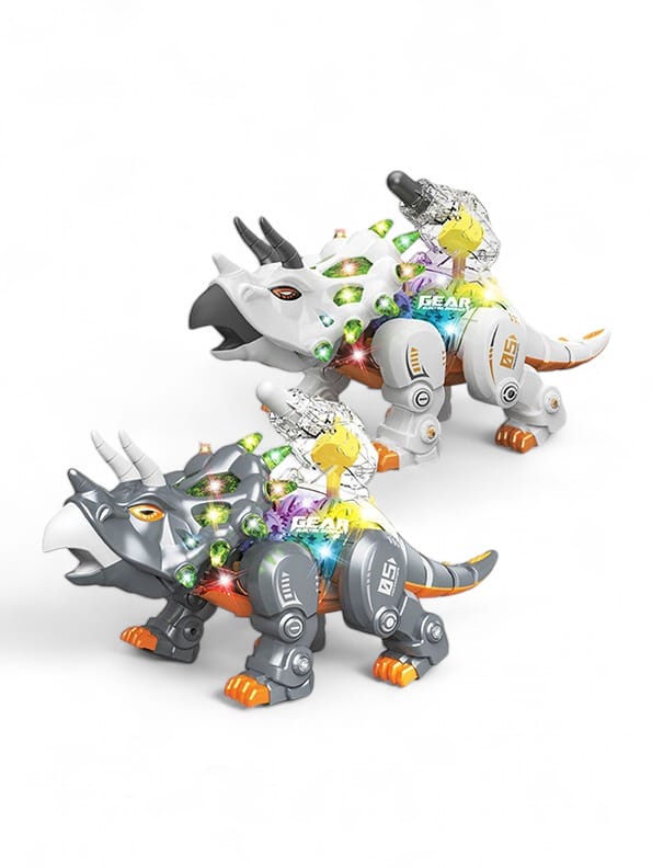 Walking Dinosaur Toy For Kids - White (MS-O-24) - Toyloft
