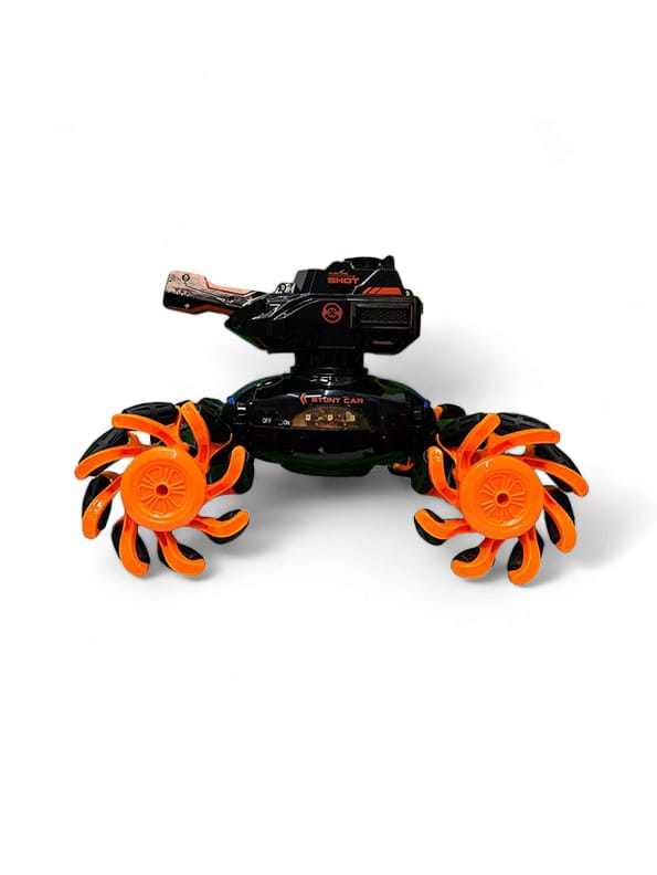 Water Bomb RC Tank Toy Car 2.4GHz Remote Control - Orange (MS-M-78) - Toyloft