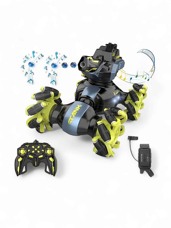 Water Bomb RC Tank Toy Car 2.4GHz Remote Control - Green (MS-M-78) - Toyloft