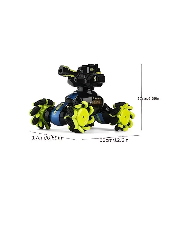 Water Bomb RC Tank Toy Car 2.4GHz Remote Control - Green (MS-M-78) - Toyloft