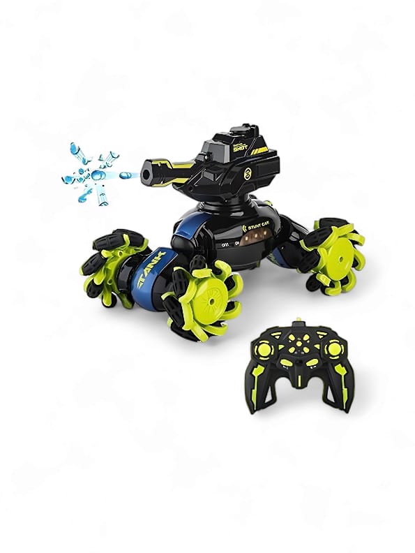 Water Bomb RC Tank Toy Car 2.4GHz Remote Control - Green (MS-M-78) - Toyloft